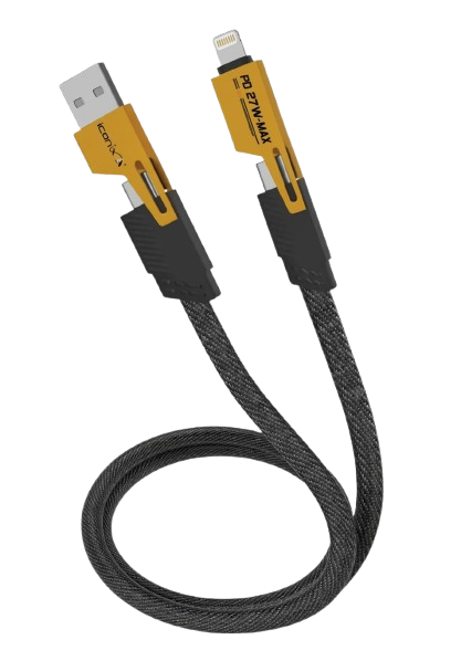 1665 cable  4 en 1 🟨multi fonctions